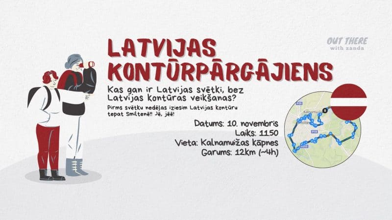 Latvijas kontūrpārgājiens Smiltenē