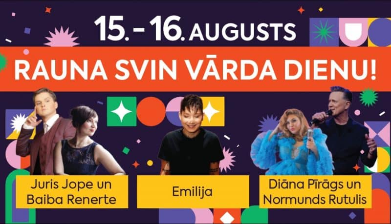Rauna aicina svinēt kopā